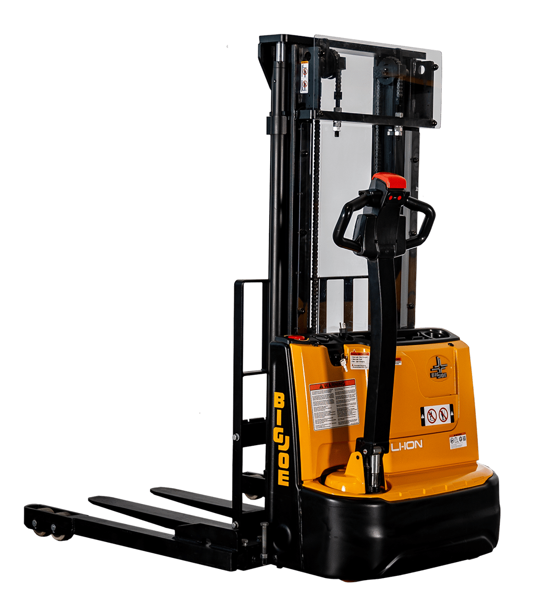 S26 2,600 Integrated Lithium-Ion Walkie Stacker | Big Joe Forklifts
